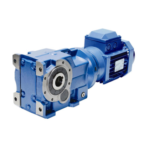 Series K Helical Bevel Geared Motor